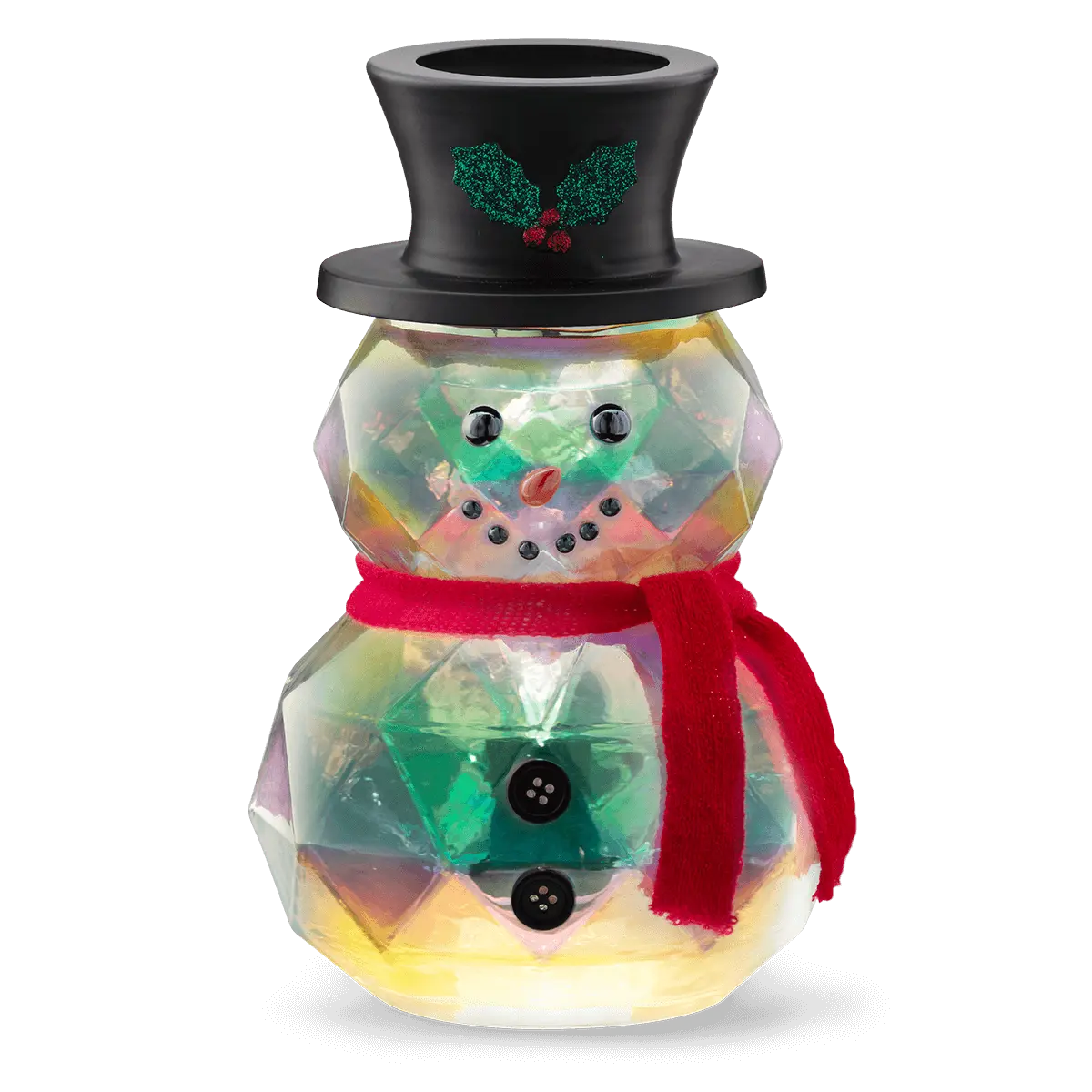 Scentsy November 2024 Warmer of the Month - Snow Stopper Prismatic Snowman + Christmas Cookie