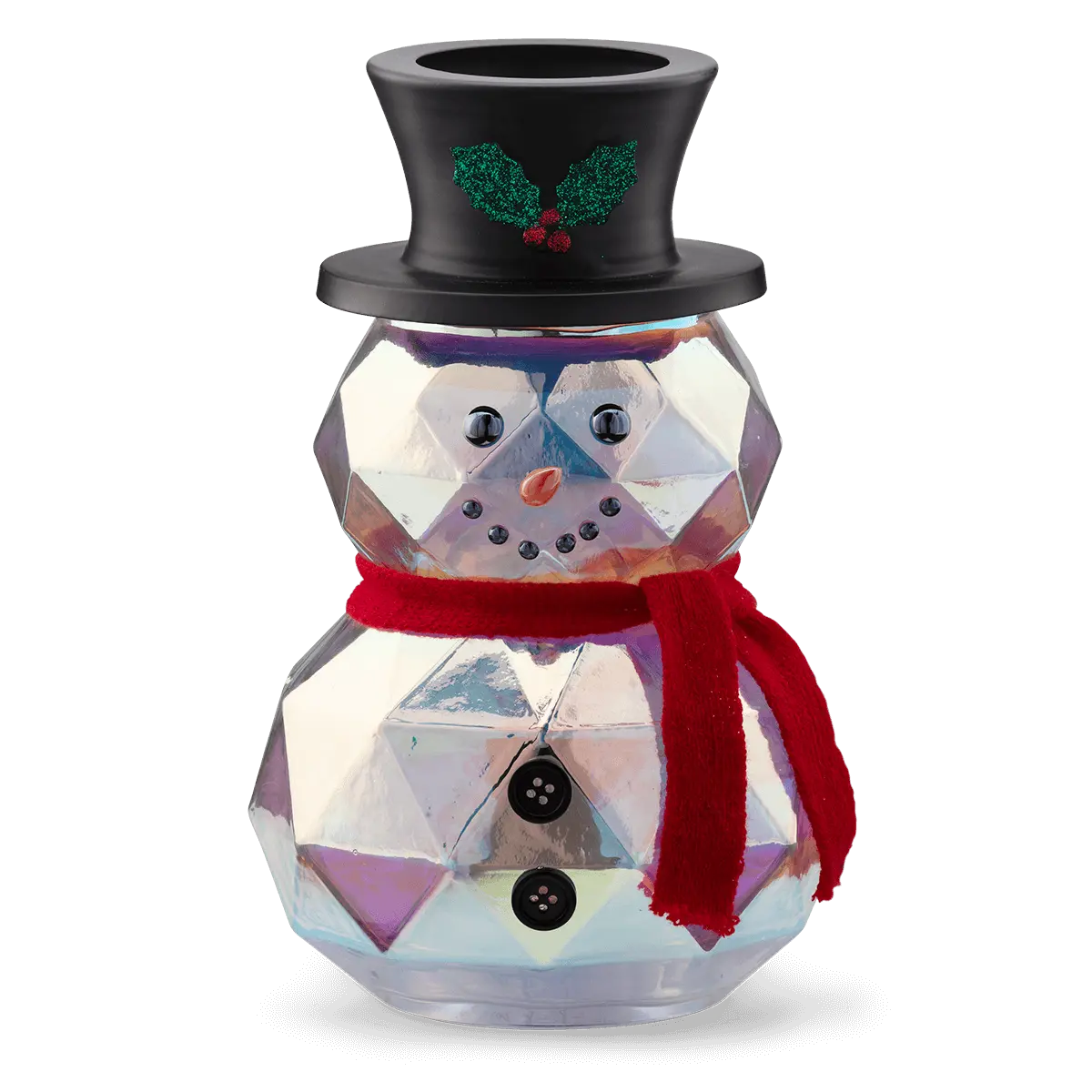 Scentsy November 2024 Warmer of the Month - Snow Stopper Prismatic Snowman + Christmas Cookie
