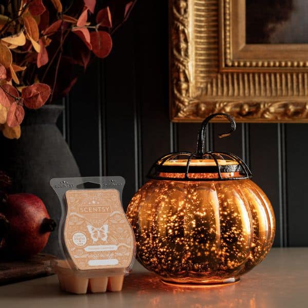 Scentsy October 2023 Warmer & Scent of the Month | Starry Pumpkin + Pumpkin Cashmere