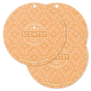 Sunkissed Citrus Scentsy Scent Circle 3 Pack