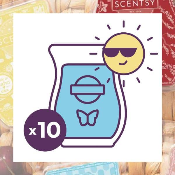 Scentsy Spring 2024 10 New Release Bar Sampler