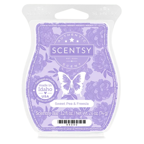 Sweet Pea & Freesia Scentsy Bar