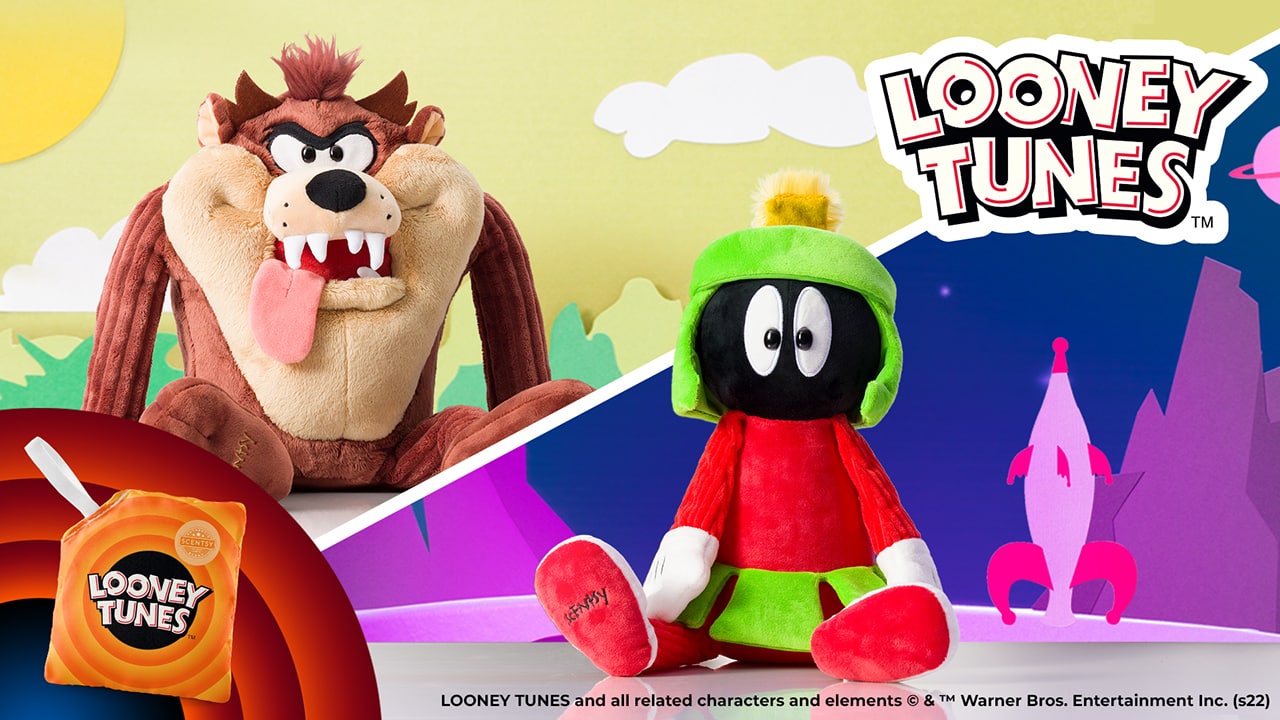 Taz Marvin the Martian Scentsy Buddies