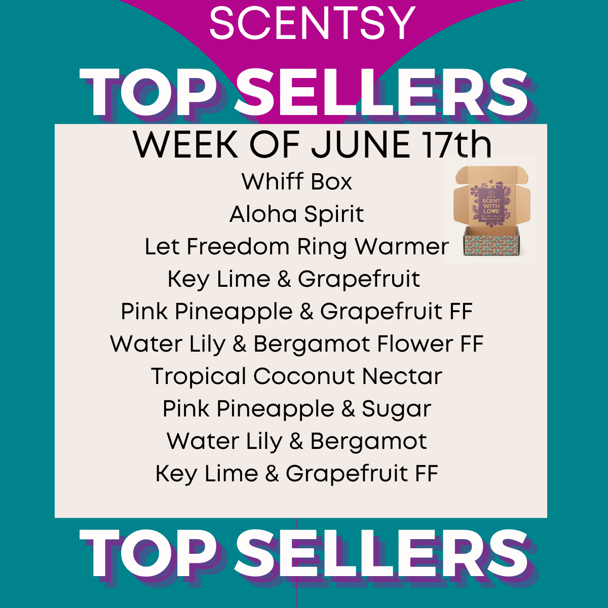 Top Sellers Scentsy may 20 2024
