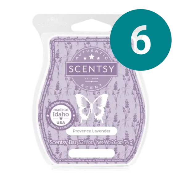 Provence Lavender Scentsy 6 Bar Wax Bundle