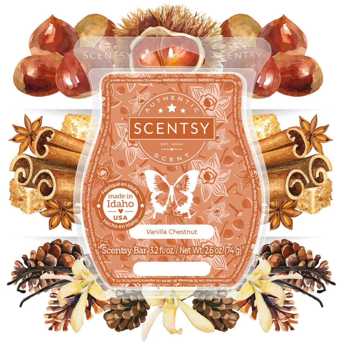 Scentsy October 2024 Warmer of the Month - Color Me Pumpkin + Vanilla Chestnut
