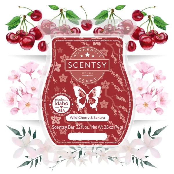Wild Cherry & Sakura Scentsy Bar