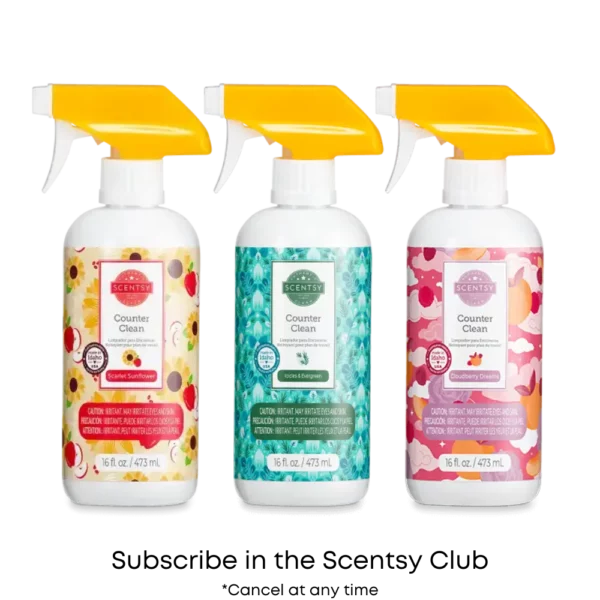 Scentsy Counter Clean  | Scentsy Club Subscription