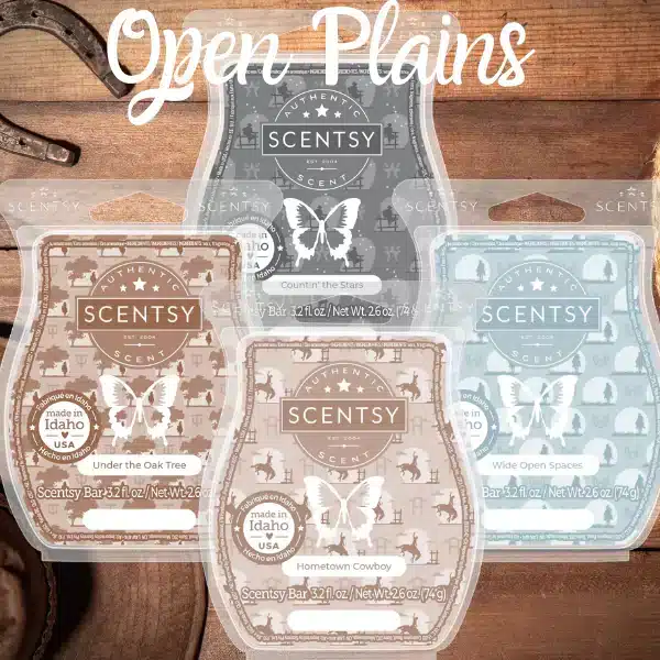 Open Plains Scentsy Warmer & Bar Bundle