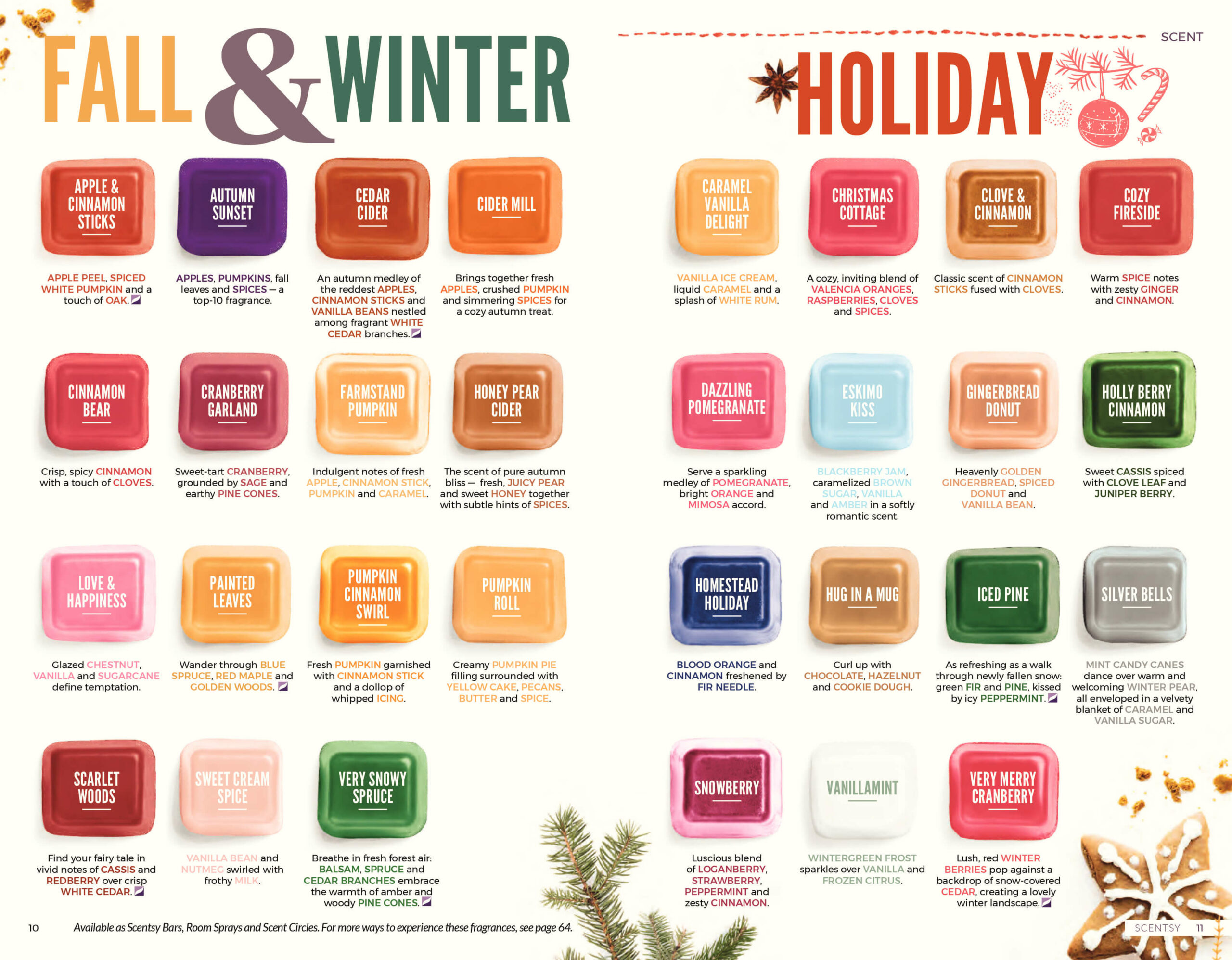SCENTSY FALL WINTER 2018 2018 CATALOG PAGE 5